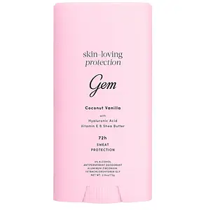 Gem Skin-Loving Protection 72h Sweat Protection Antiperspirant Stick Coconut Vanilla