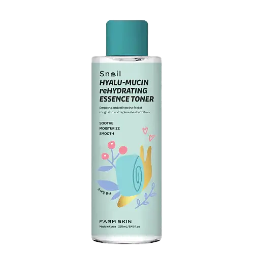 Farm Skin Snail Hyalu-Mucin Rehydrating Essence Toner