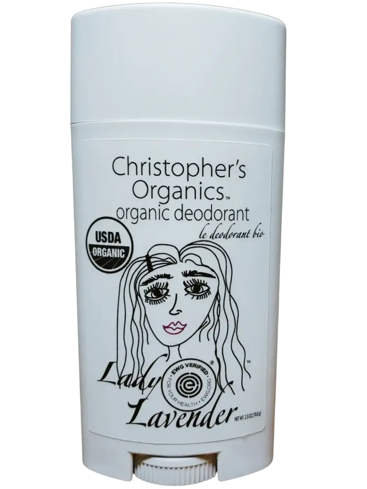 Christopher's Organics Lady Lavender Organic Deodorant