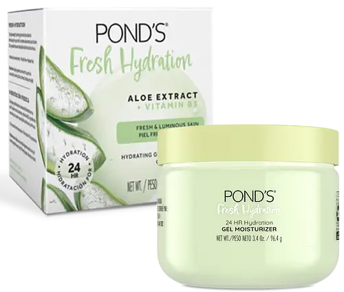 Pond's Fresh Hydration Gel Moisturizer Aloe Extract + Vitamin B3