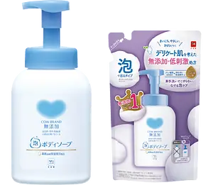 Cow Brand Mutenka Additive-Free Foam Body Soap