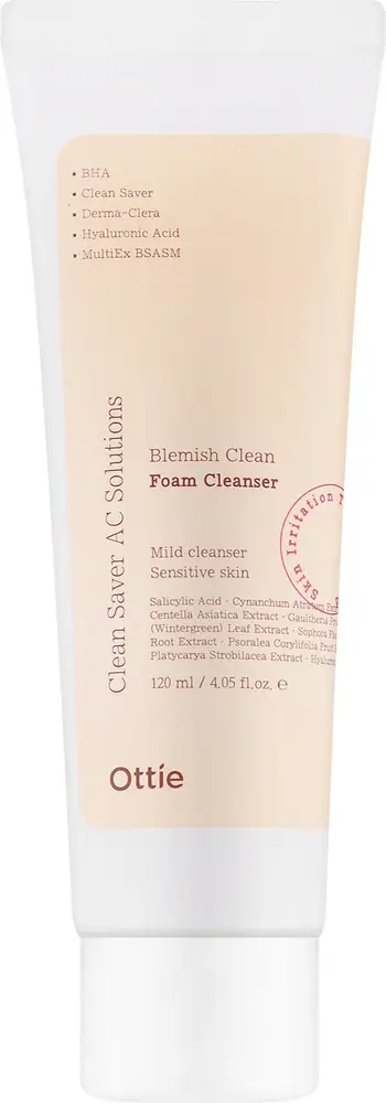 Ottie Blemish Clean Foam Cleanser