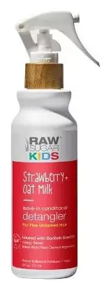 Raw Sugar Kids’ Leave-In Conditioner Detangler Strawberry + Oat Milk