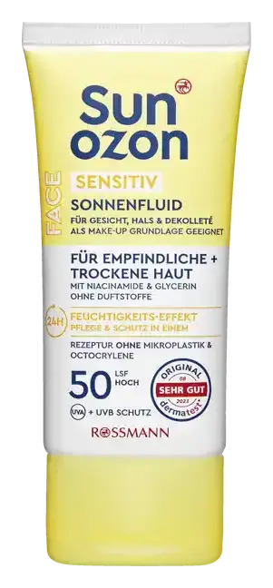 Sunozon Face Sonnenfluid Sensitiv SPF 50