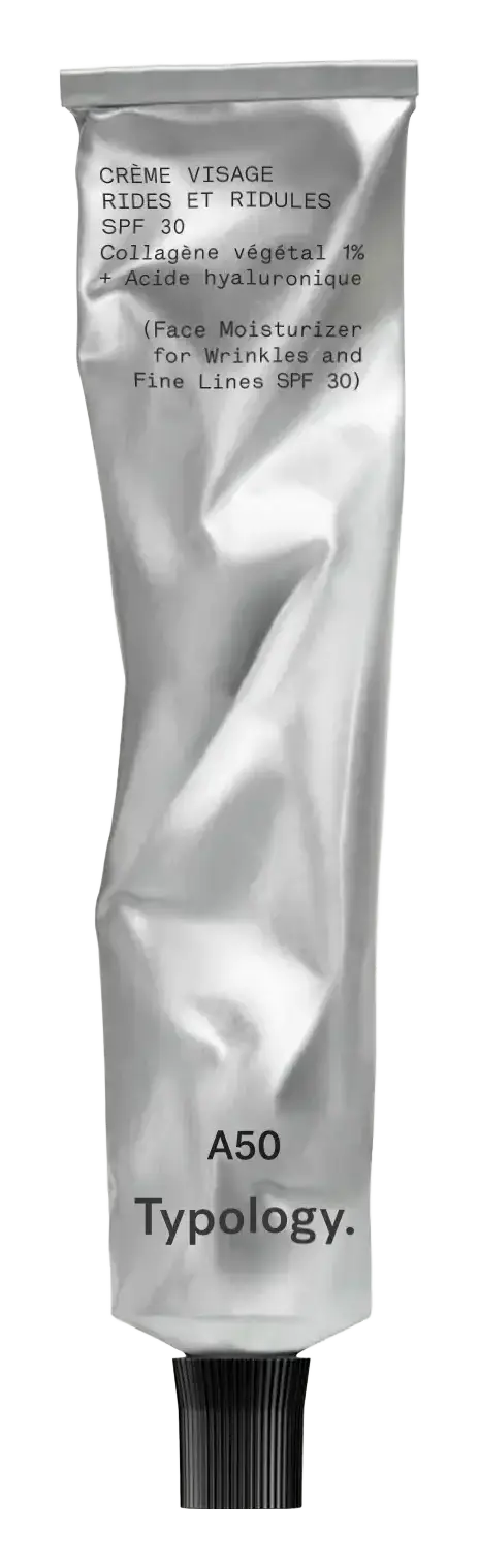 Typology A50 Face Moisturizer For Wrinkles And Fine Lines SPF 30