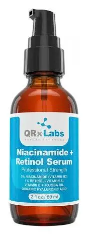 QRxLabs Niacinamide + Retinol Serum
