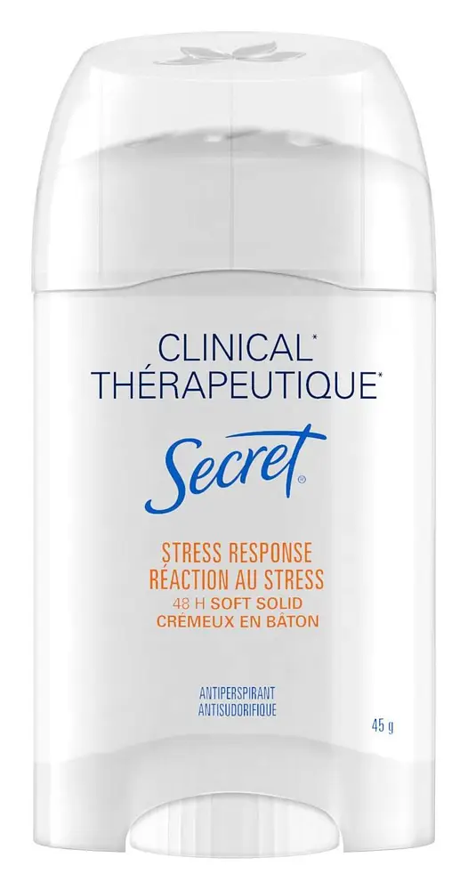 Secret Clinical Antiperspirant and Deodorant Soft Solid, Stress Response Canada