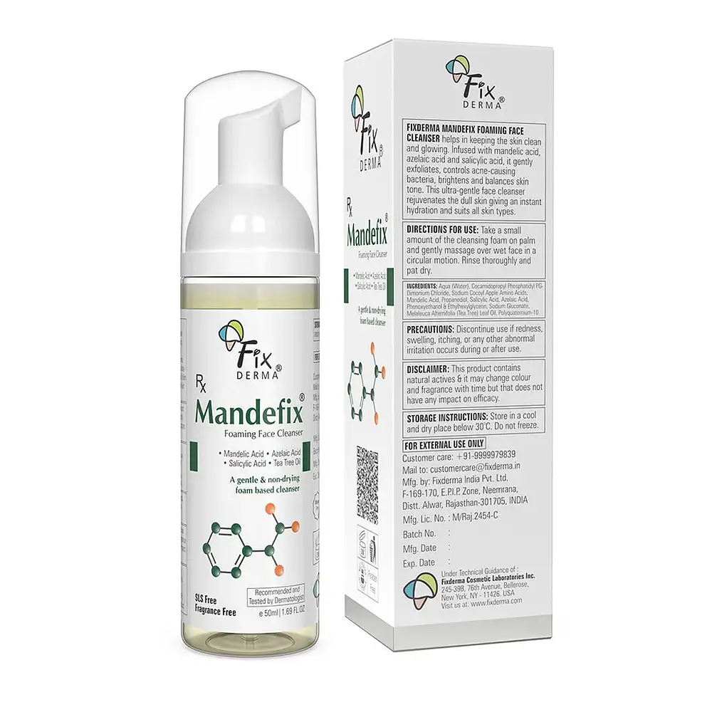 Fixderma Skincare Madefix foaming face cleanser