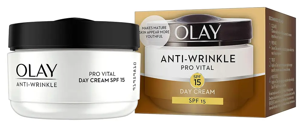 Olay Anti-Wrinkle Pro Vital Anti-Ageing Day Moisturiser SPF15