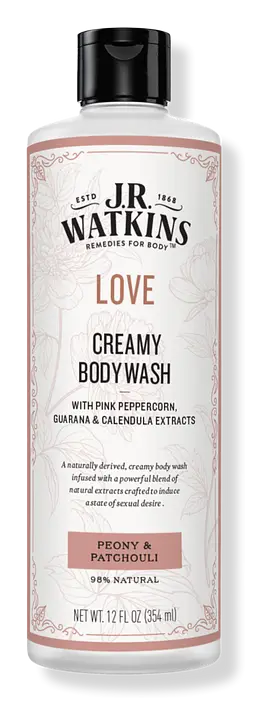 J.R. Watkins LOVE Creamy Body Wash