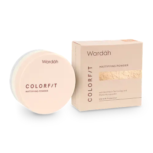 Wardah Colorfit Mattifying Powder 23W Warm Ivory