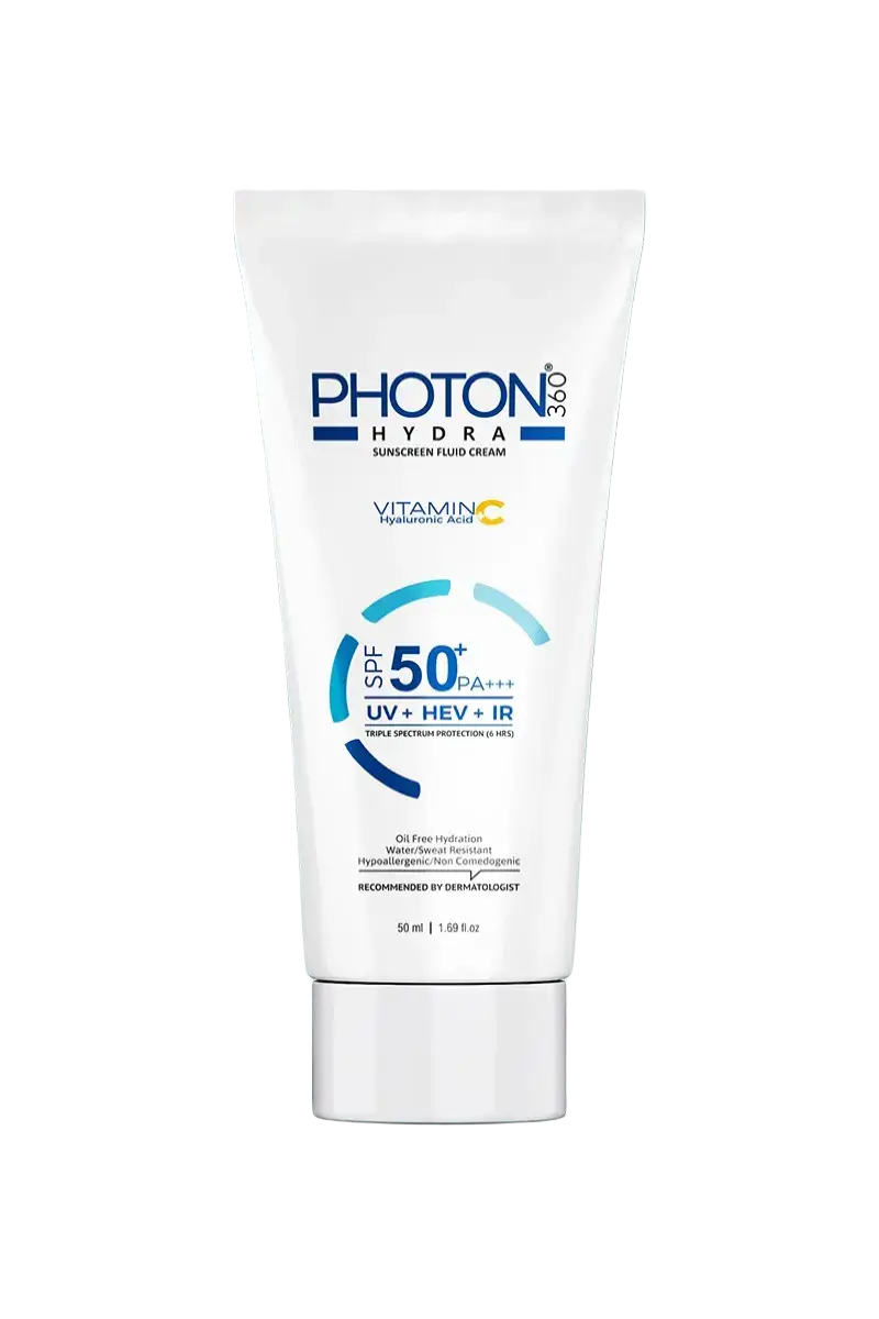 Aclaris Photon 360 Hydra Sunscreen Fluid Cream SPF 50+ PA+++