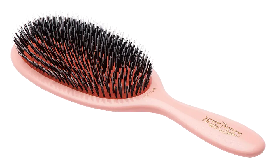 Mason Pearson Popular Bristle & Nylon Hairbrush BN1 Pink