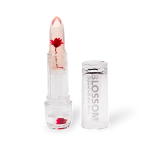 Blossom Color-Changing Crystal Lip Balm Red