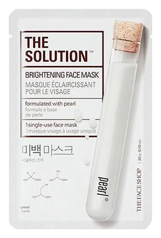 The Face Shop The Solution Face Mask Brightening