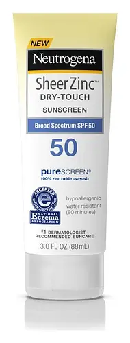 Neutrogena Sheer Zinc Sunscreen Face Lotion - SPF 50