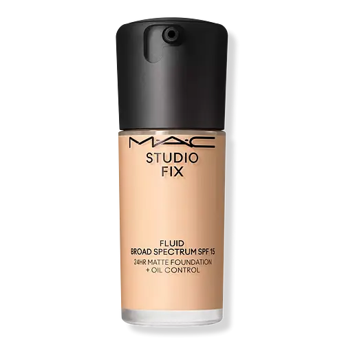 Mac Cosmetics Studio Fix Fluid SPF 15 24HR Matte Foundation + Oil Control NC16