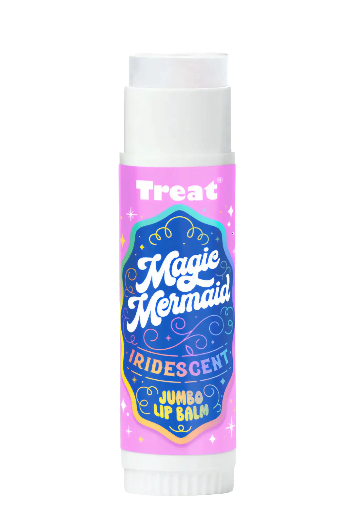 Treat Beauty Tinted Jumbo Lip Balm Magic Mermaid Iridescent