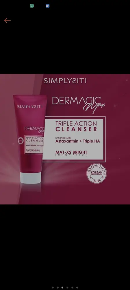 Simplysiti Dermagic Max Triple Action Cleanser