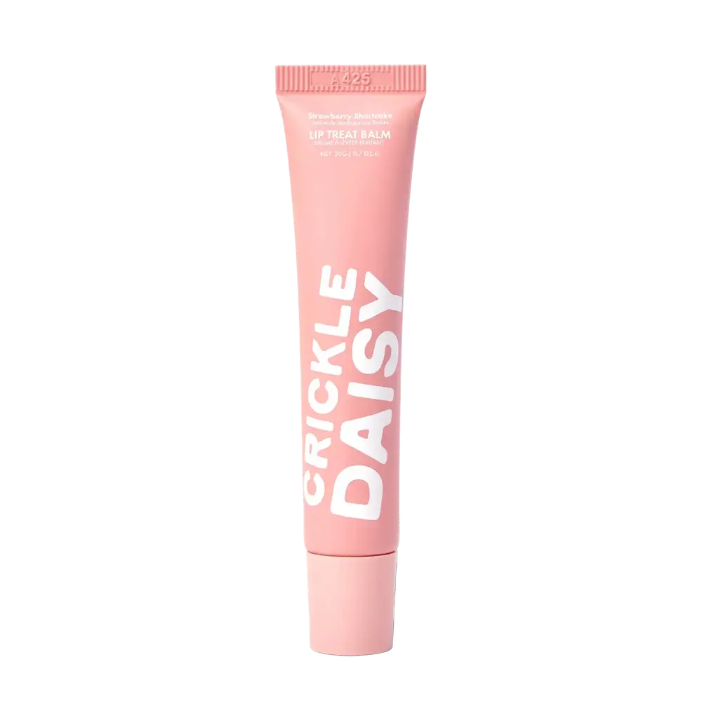 Crickle Daisy Lip Treat Balm Strawberry Shortcake