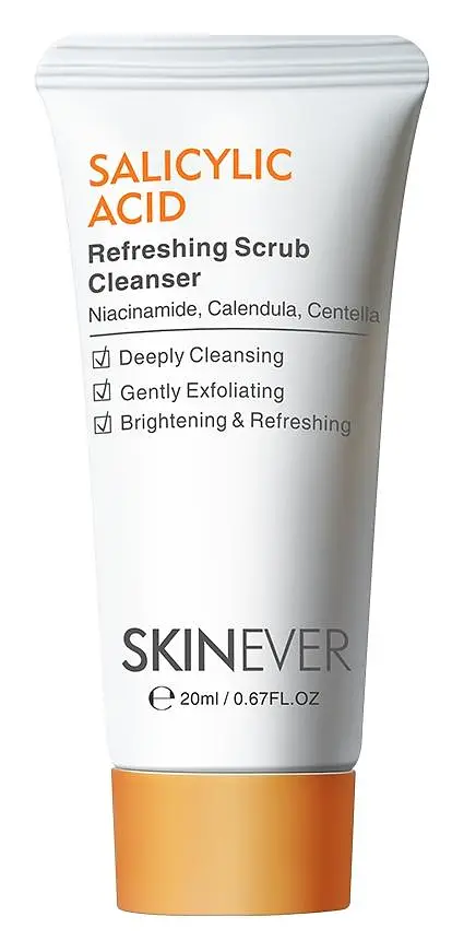 Skinever Salicylic Acid Refreshing Scrub Cleanser