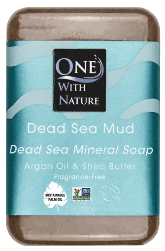 One With Nature Dead Sea Mineral Soap Dead Sea Mud