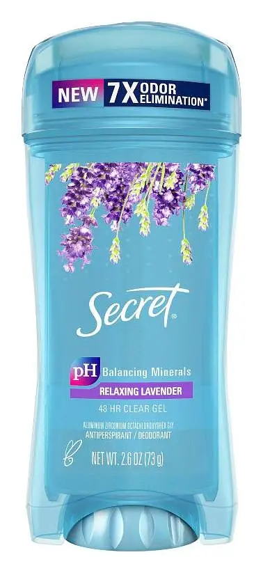 Secret Fresh Clear Gel Antiperspirant Deodorant Relaxing Lavender