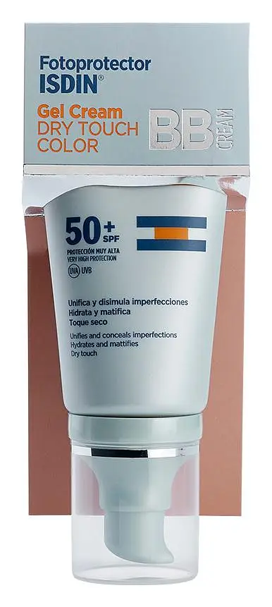 ISDIN Fotoprotector Gel Cream Dry Touch Color 50+