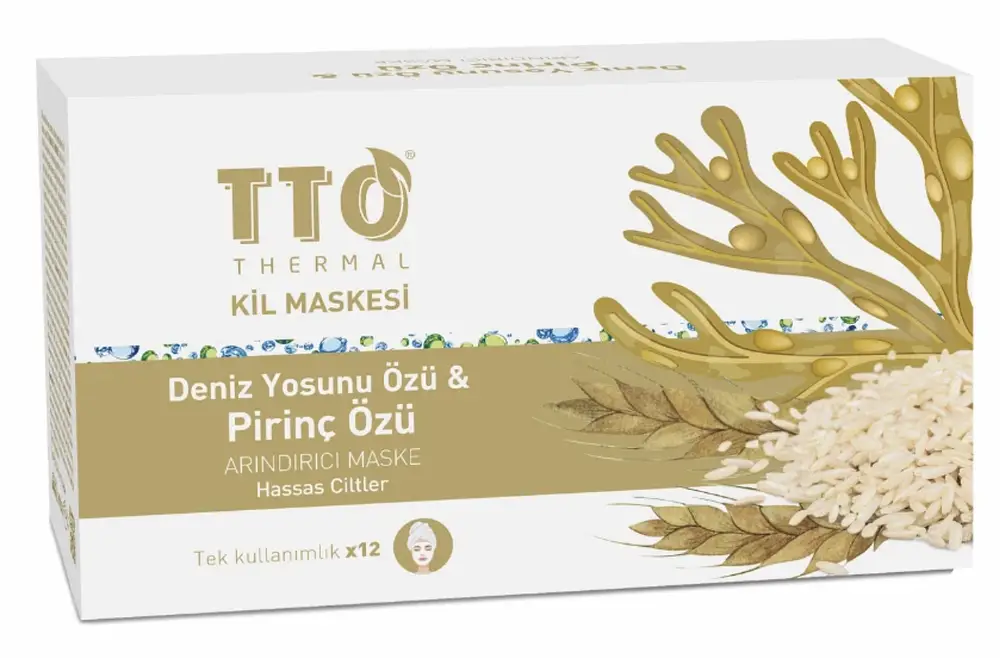 TTO Thermal Kil Maskesi Deniz Yosunu & Pirinç Özü