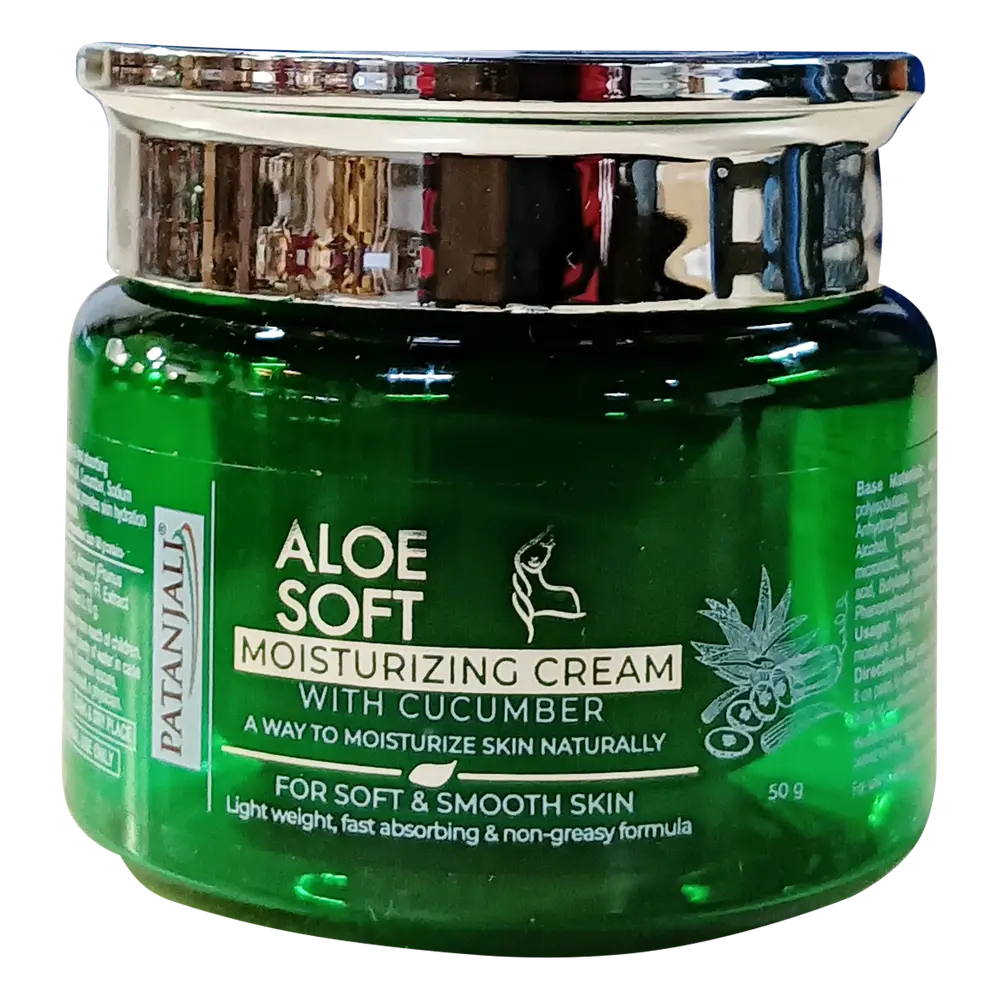 Patanjali Aloe Soft Moisturizing Cream With Cucumber