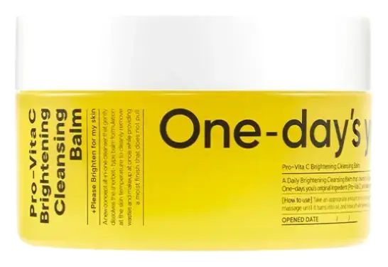 One-Day's You Pro-Vita C Brightening Cleansing Balm