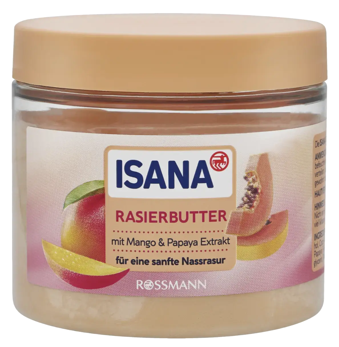 ISANA Rasierbutter Mango & Papaya Extrakt