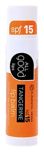 All Good Lip Balm with SPF 15 - Tangerine