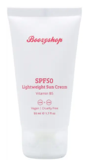 Boozyshop SPF 50 Lightweight Sun Cream