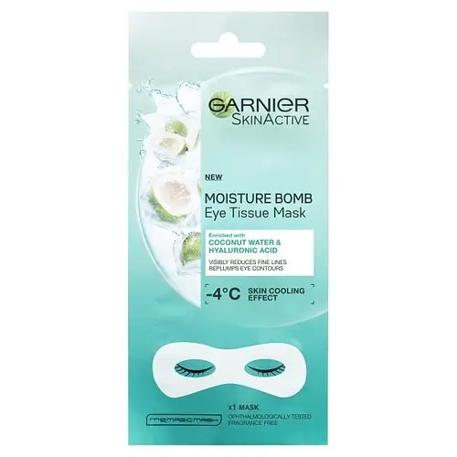 Garnier Garnier Eye Sheet Mask Hyaluronic Acid And Coconut Water 6g