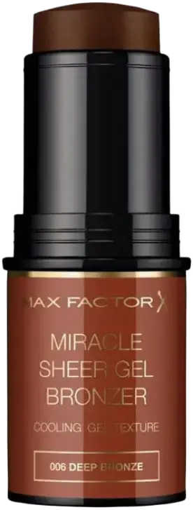 Max Factor X Miracle Sheer Gel Bronzer 006 Deep Bronze