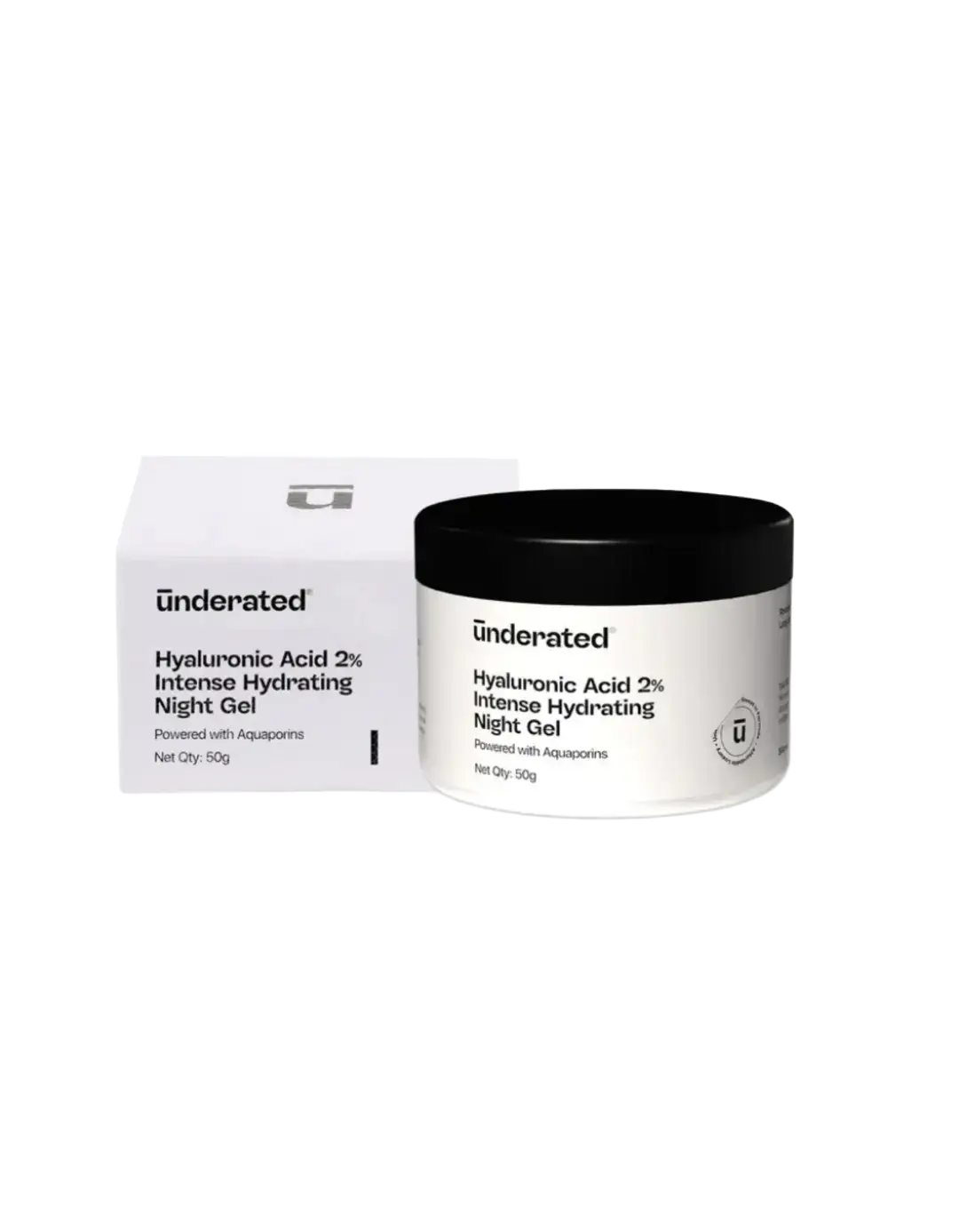 Underated Hyaluronic Acid 2% Intense Hydrating Night Gel