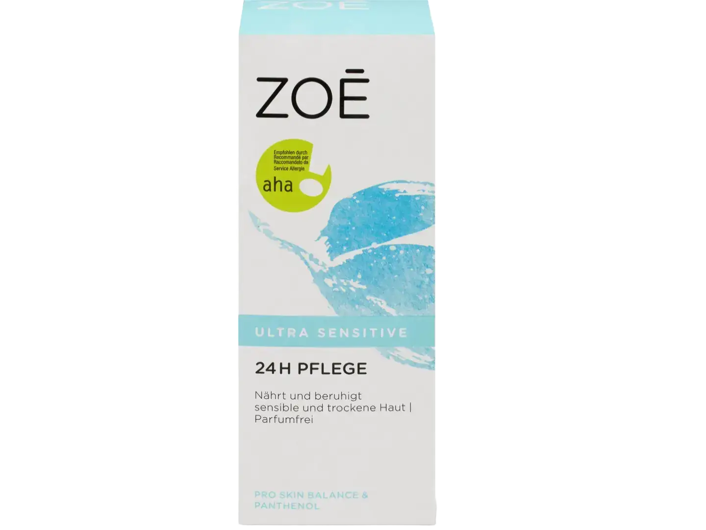 Zoe Ultra Sensitive 24h Pflege