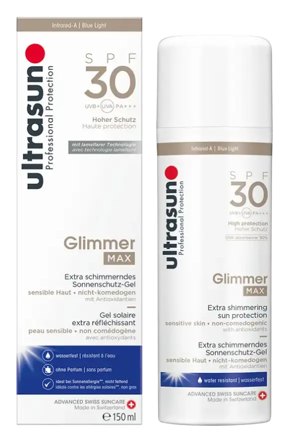 Ultrasun Glimmer Max SPF 30