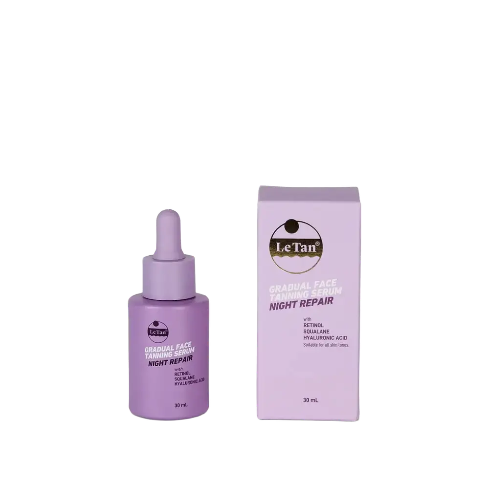 Le Tan Gradual Face Tanning Serum Night Repair