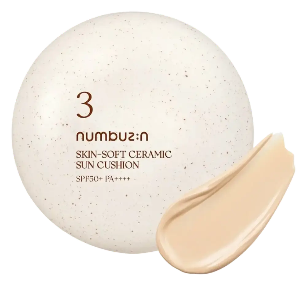 Numbuzin No.3 Skin-Soft Ceramic Sun Cushion SPF 50+ PA++++