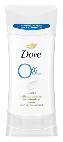 Dove 0% Aluminum Deodorant Stick Sensitive
