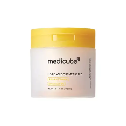 MediCube Kojic Acid Turmeric Clarifying Toner Pad