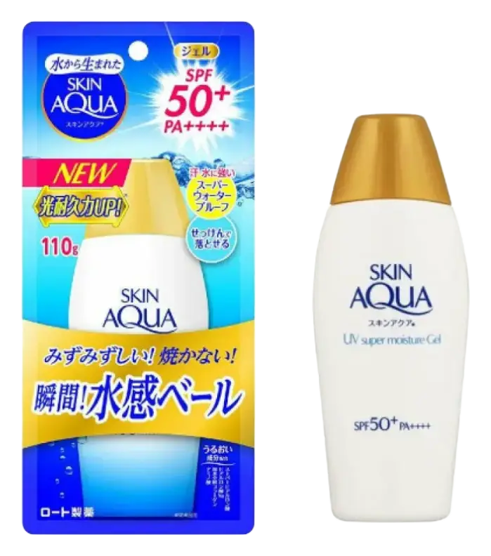 Rohto Mentholatum Skin Aqua UV Super Moisture Gel SPF 50+ PA ++++