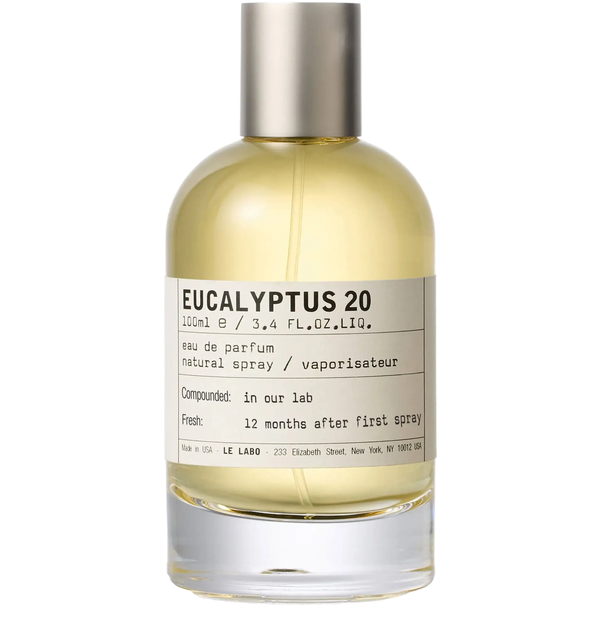 Le Labo Fragrances Eau De Parfum Eucalyptus 20