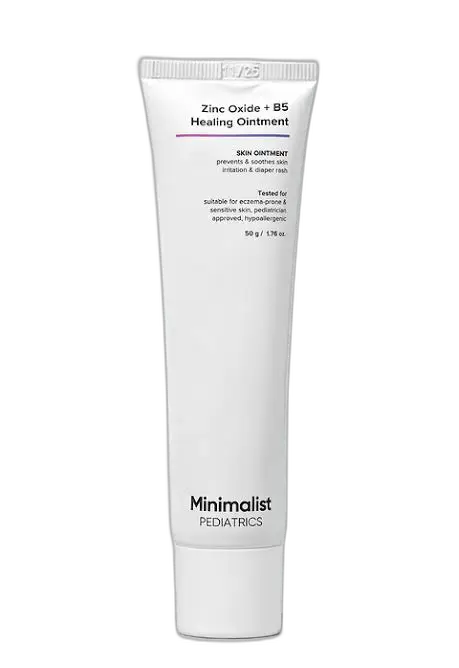 Minimalist Zinc Oxide + B5 Healing Ointment