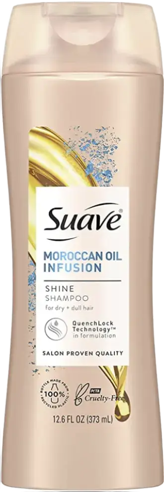 Suave Moroccan Oil Infusion Shine Shampoo