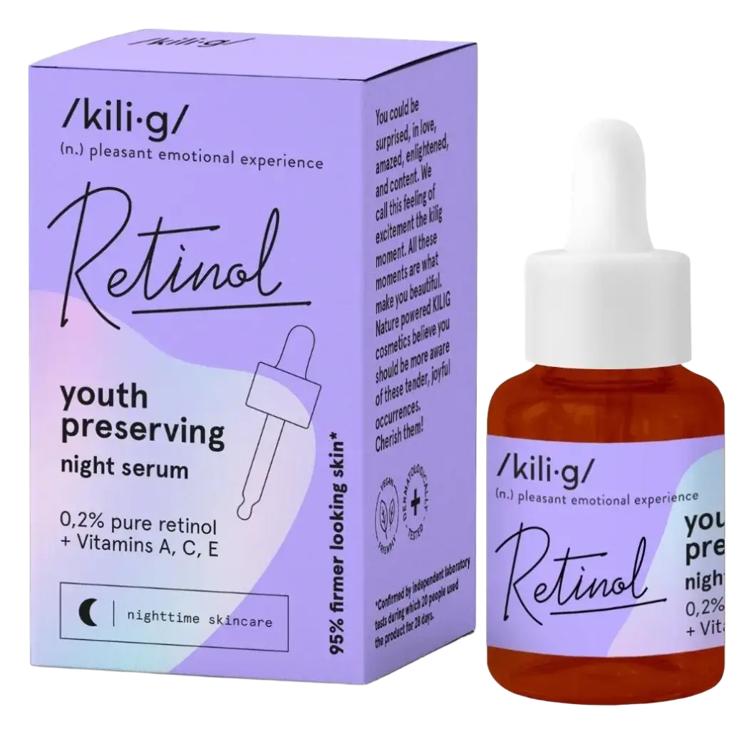 /Kili•g/ Retinol Youth Preserving Night Serum