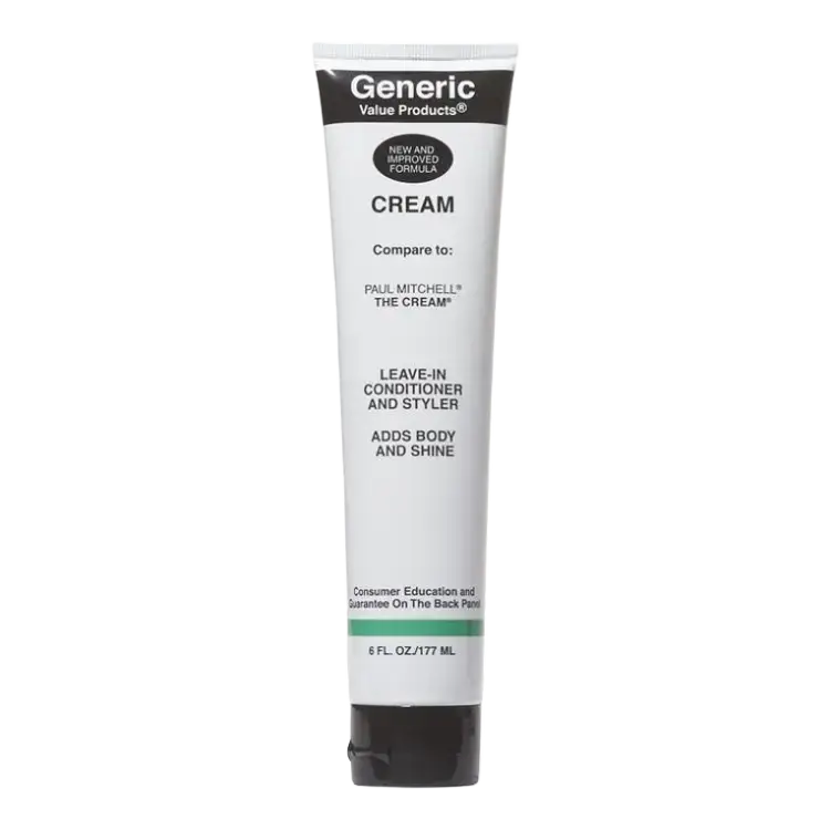 Generic Value Products Cream Compare To Paul Mitchell The Cream