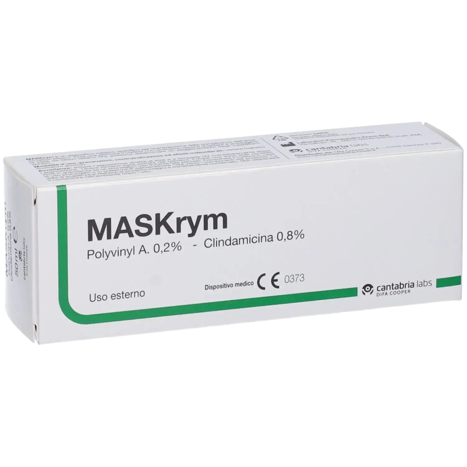 Difa Cooper Maskrym Emulsion 0.2% Polyvinyl A. + 0.8% Clindamycin